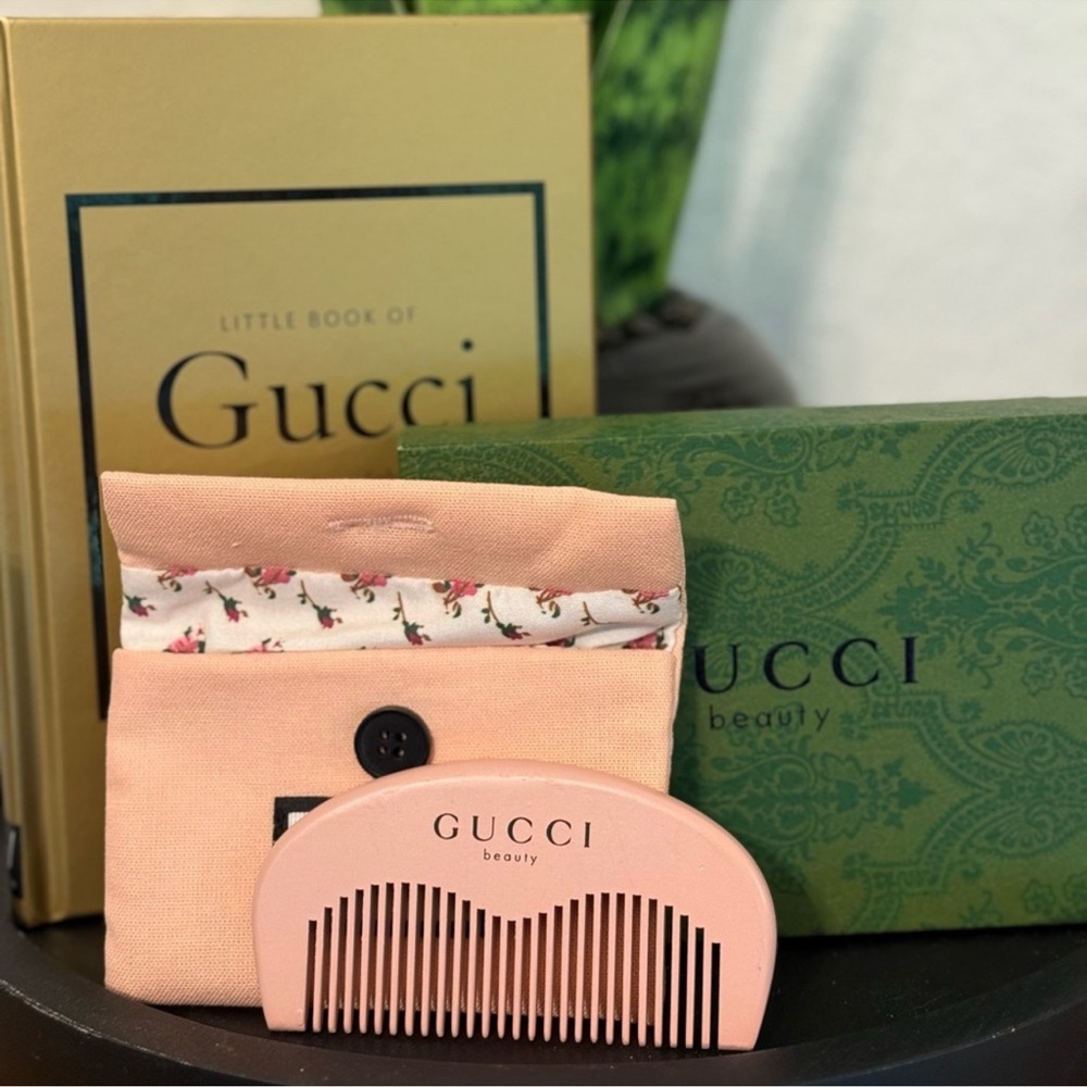 ✨GUCCI Limited Edition Comb Set + Book & Dust Pouch | Collector’s Gift Box✨